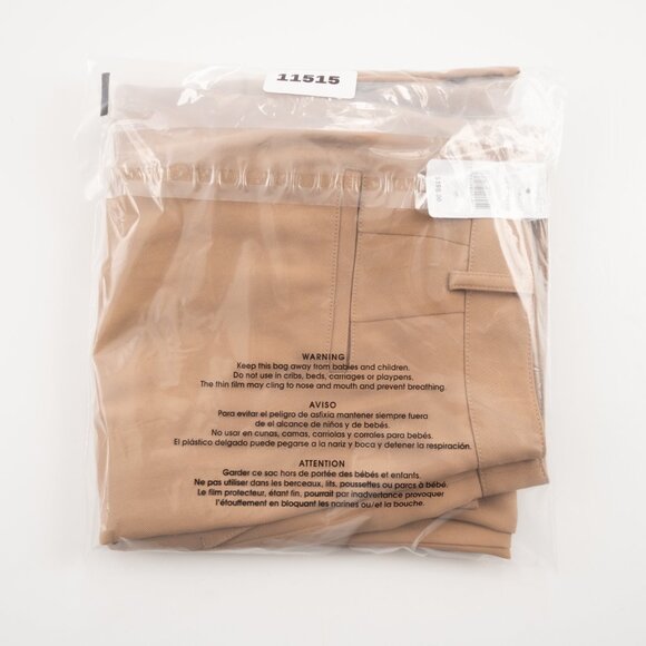 NEW BROOKS BROTHERS tan pleated trousers size 8 - Picture 10 of 10